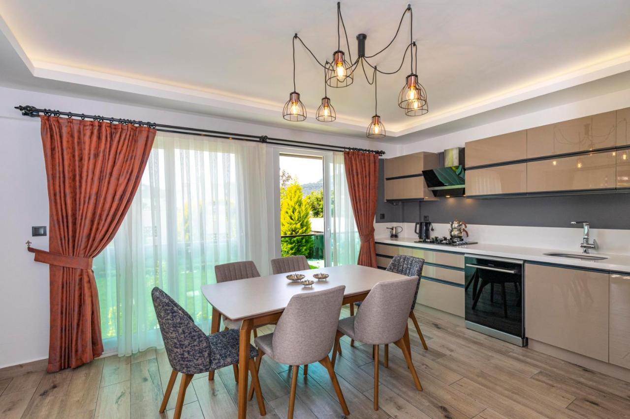 4 Beds, Luxury Holiday Villa In Hisaroenue Oeluedeniz Villa Mia 费特希耶 外观 照片